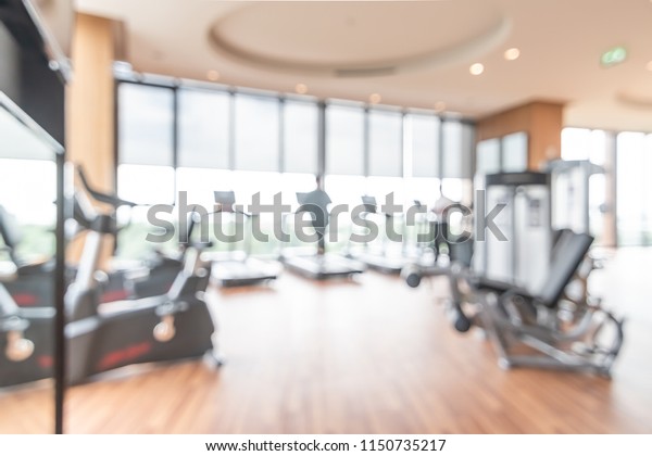 Gym Blur Background Fitness Center Workout Stock Photo Edit Now