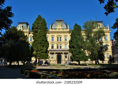 Gymnasium Building In Maribor City In Stajerska, Slovenia