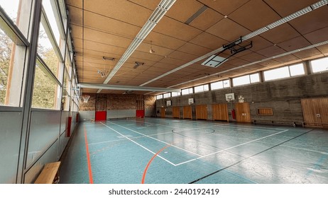 gymnasium at a German school - Powered by Shutterstock