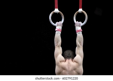 Gymnast In Rings