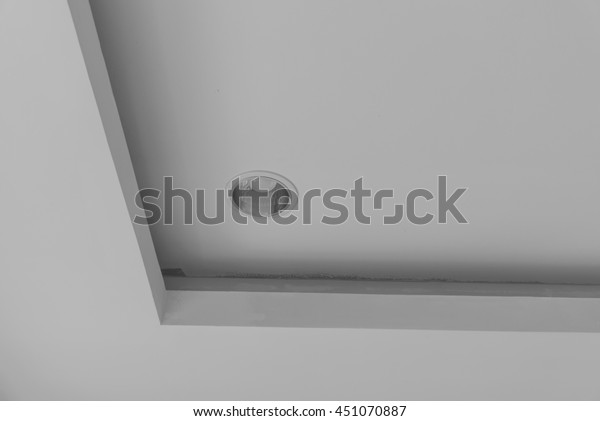 Gypsum Board Ceiling House Construction Site Stock Photo