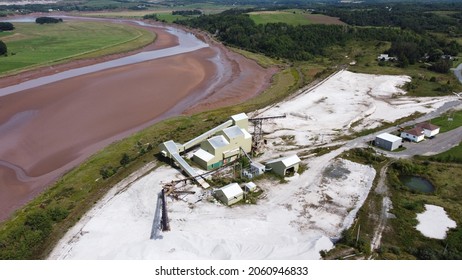 Gypsum Mine In Windsor, Nova Scotia