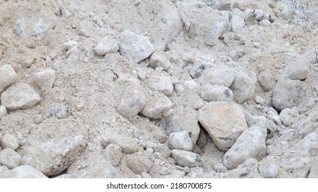 Gypsum Mixed With Sand In Production Process Of Mining Industry