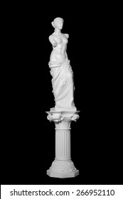 Blanc 29 cm Nu Vénus de Milo Aphrodite déesse Hellénistique Statue réplique Reproduction Statue Gypse Statue Gypse Croquis