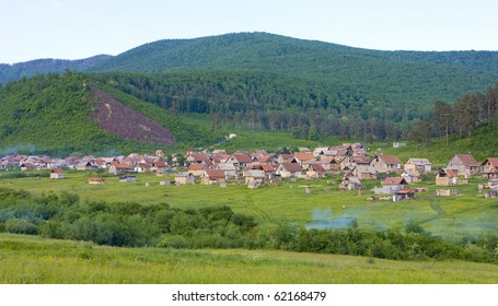 Gypsy Village Near Krasna Horka, Slovakia