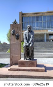 Gyumri, Armenia - September 16, 2015:
Monument Of Frunzik Mkrtchyan.