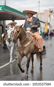 H. Matamoros, Tamaulipas, Mexico - November 20, 2017 - The November 20 Parade Commemorates The Start Of The Mexican Revolution Of 1910 Against Porfirio Diaz, An Annual Celebration Throughout Mexico.