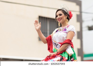 H. Matamoros, Tamaulipas, Mexico - November 20, 2017 - The November 20 Parade Commemorates The Start Of The Mexican Revolution Of 1910 Against Porfirio Diaz, An Annual Celebration Throughout Mexico.