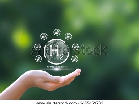 H2 Hydrogen, hydrogen innovation, H2 zero-emission technology Reduce carbon dioxide and greenhouse gases