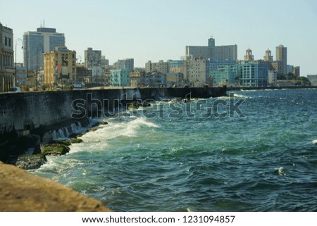 Similar – children at malecon Cuba