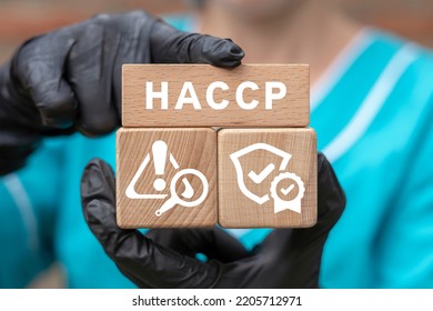 HACCP - Hazard Analysis And Critical Control Points Medical Concept.