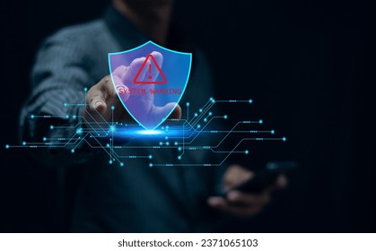 Hacker alert message for Gmail notifications on mobile phones and smartphones