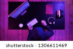 Hacker breaking the system.