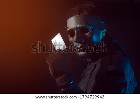hacker robbery terrorist hacking data of shopping credit card in network system online, privacy security information