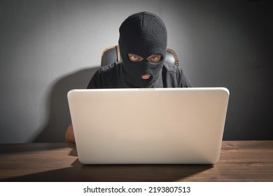  Hacker Stealing Information From The Office Computer. Hacking, Criminal