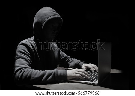 hacker at work 