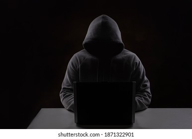 Hacking and malware concept. Double exposure