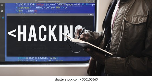 Hacking Software HTML Cyberspace Coding Concept