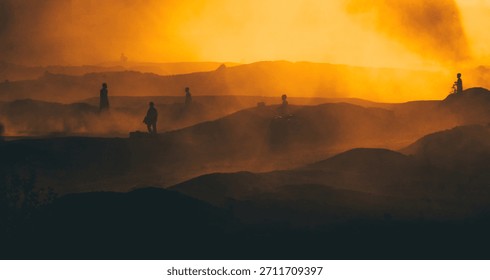 Hadhramout Dust Fields Documenting the enduring passion of youth football on harsh earthen pitches The project captures the contrast between challenging infrastructure and pure aspiration using silhou