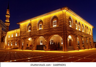 Hadji Bayram Mosque At Ankara - Night, Turkey