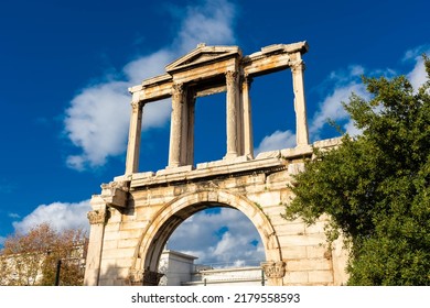 Hadrian Arch In Athens, Greece