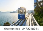 Haeundae Blue Line Park, the most popular sky capsule train among tourists in Busan, South Korea