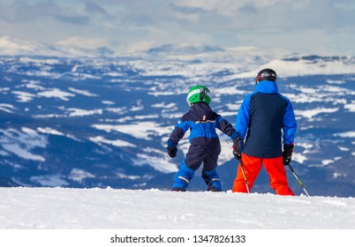 Hafjell Ski Resort In Norway