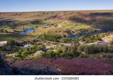 Hagerman Fossil Beds Area In Snake River Valley, Idaho