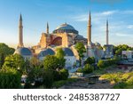 Hagia Sophia Grand Mosque in center of Istanbul, Turkey