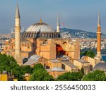 Hagia Sophia Grand Mosque in center of Istanbul, Turkey