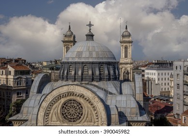 The Hagia Triada Church At Taksim