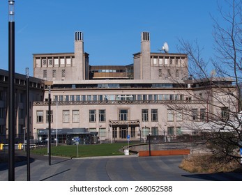 The Hague, Netherlands - 2015, March 23: The International Criminal Tribunal For The Former Yugoslavia Where The Last Of The Ex Yugoslavia War Criminals Are Trialled.   