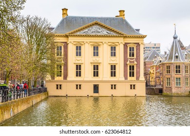 Hague, Netherlands - April 5, 2016: Mauritshuis, An Art Museum Of Dutch Golden Age Paintings In Hague, Netherlands