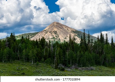 Hahn's Peak From Steamboat Lake State Park