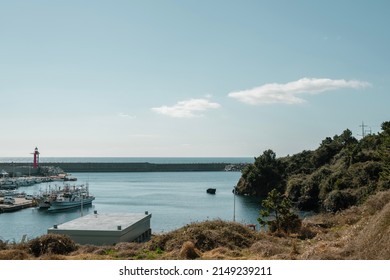 Hahyo Fishing Port In Jeju Island, Korea