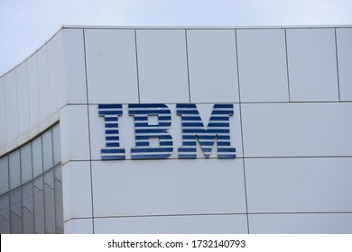 HAIFA, ISRAEL - CIRCA APRIL 2020: View Of IBM Office Building