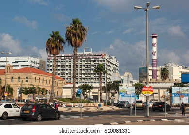 HAIFA, ISRAEL - DECEMBER 4,2013: Rambam Health Care Campus, A Large Hospital In The Bat Galim Neighborhood Of Haifa, Established In 1938.