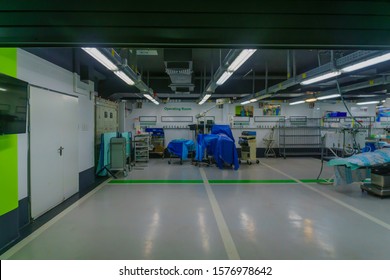 Haifa, Israel - November 30, 2019: View Of The Sammy Ofer Fortified Underground Emergency Hospital, Part Of The Rambam Health Care Campus, In Haifa, Israel