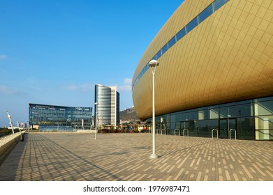 Haifa, Israel - October 2020: View At Sammy Ofer Stadium