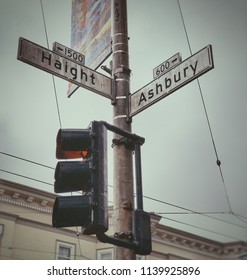 Haight Ashbury Street Signs