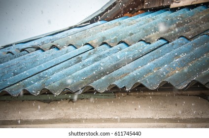  Hail On The Roof Of The House