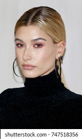 Hailey Baldwin Hammer Museum Gala Garden Stock Photo 747518356