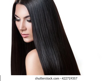 long straight hairstyles black women