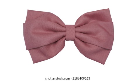 Hair Bow In Beautiful Pink Color Made Out Of Cotton Fabric, So Elegant And Fashionable. This Hair Bow Is A Hair Clip Accessory For Girls And Women.