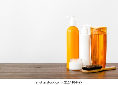 Hair care cosmetic products set hair treatment - Shutterstock ID 2114184497