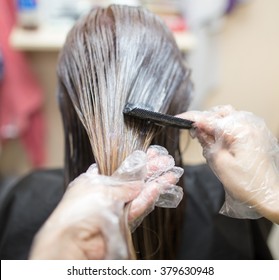 hair coloring in the beauty salon - Powered by Shutterstock