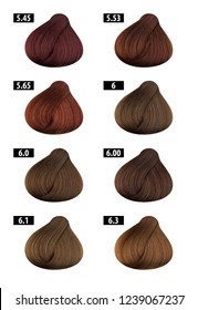 Hair Color Chart Images Stock Photos Vectors Shutterstock