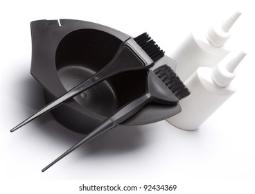  Hair Dye Kit With White Background