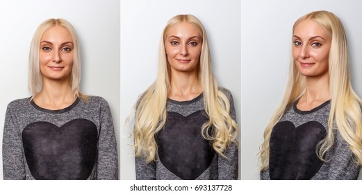 Weft Hair Extensions Images Stock Photos Vectors Shutterstock