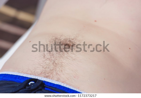 Thick pubic hair